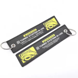 Turbo Systems In Use Key Chain Jet Tags