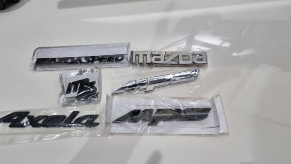 Mazda Badges Aftermarket All Types