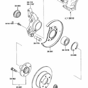 Genuine CV Axle Nut