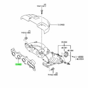 Mazdaspeed Exhaust Manifold Gasket