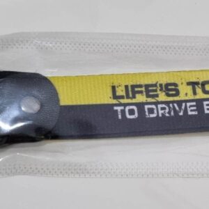 Lifes too short - to drive boring cars keychain Jet Tags