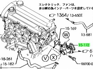 Mazda 3 / Axela / Mazdaspeed 3 Water Outlet