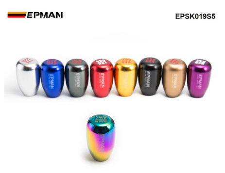 EPMAN Sport Universal Racing 5 Speed car Gear Shifter Knob Manual Automatic Gear Shift Knob Shift Lever EPSK019S5