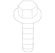 Mazda Axela / Atenza Crash Bar Bolts (secures crash bar to rails)