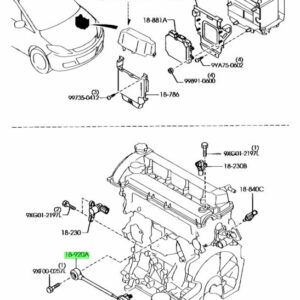 Mazdaspeed 3 / 6  Knock Sensor