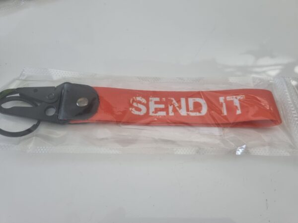 Send It - Jet Tag Keychain - Image 2