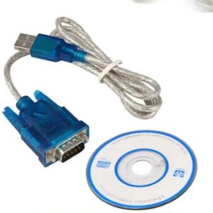 80cm High Quality USB To Serial RS-232 DB9 9Pin Chipset Support Adapter USB RS232 Ch340 Cable WIN10