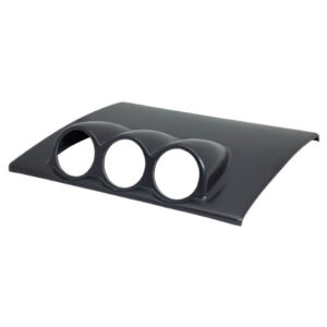 Black Triple Gauge Dashboard Pod for Mazda