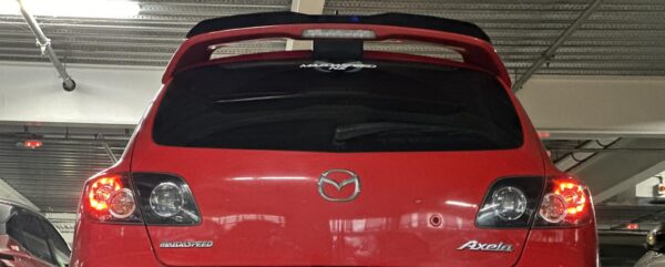 Mazdaspeed and Mazda 3 / VW Golf Spoiler Extension