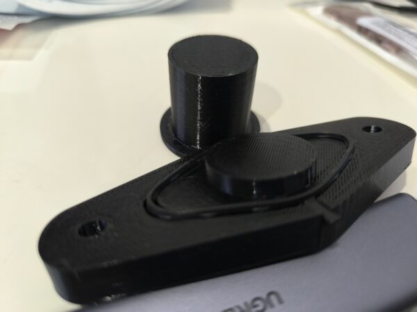 BOV Blanking Plug and Plate 3D printed