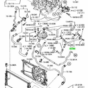 Mazdaspeed MS3 Water Hose