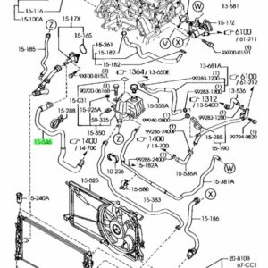 Oil Cooler Coolant Hose for MS3 Gen 1, MS3 Gen 2, MS6