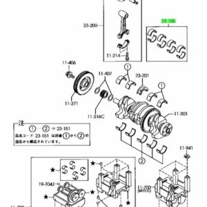 Mazdaspeed 3 Rod Bearings