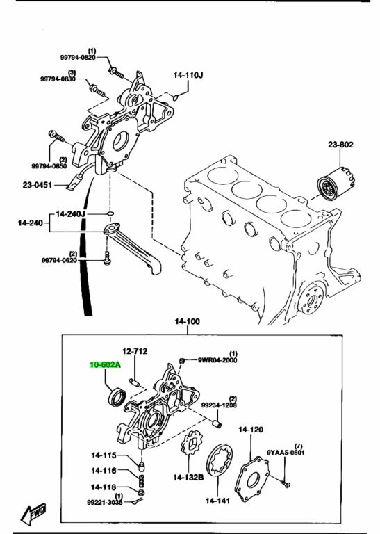 Crank Seal NA MX5