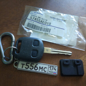 RUBBER AND BUTTON Genuine Subaru (57455AE010)