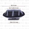 Mazda Side Skirt Clips (may fit other cars) (all types) - Image 5