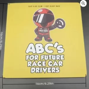 ABC for future Race Car Driver