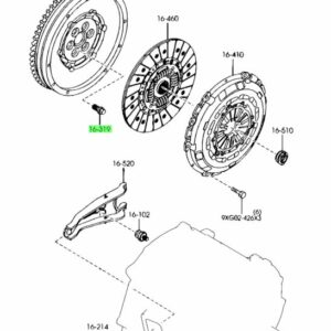 Mazdaspeed 3 / 6 Flywheel bolts