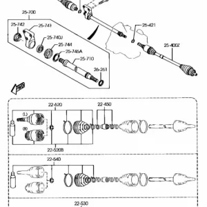 Driveshaft Hanger Bolts