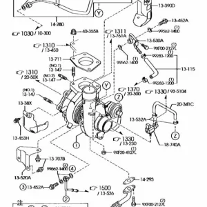 Mazdaspeed 3 BK Banjo Bolt for turbo oil feed