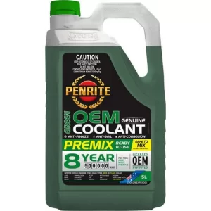 Penrite Green Long Life Anti Freeze / Anti Boil Coolant Premix - 5 Litres