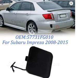 Subaru Impreza Rear Bumper Tow Hook Eye Cap Cover 57731FG010 Genuine / Aftermarket