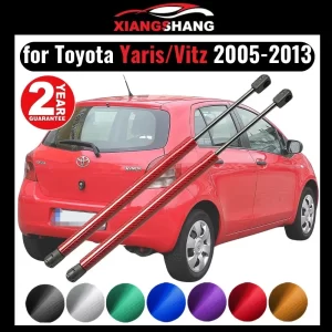 Toyota Vitz / Yaris XP90 Rear Tailgate Gas Struts Pair OEM Style | Multiple Colours Available