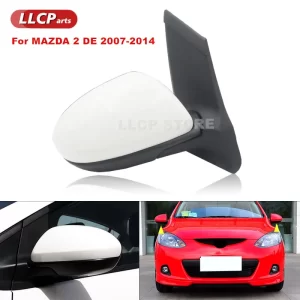 Mazda 2 DE 2007–2014 Electric Side Mirror 3 Pin – Exterior Door Mirror Assembly
