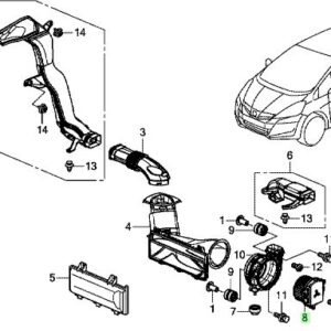 Genuine Honda OEM Fit / Jazz Hybrid Battery Cooling Fan