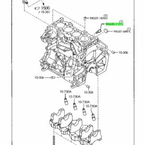 Crankshaft Stop Plug Cover Bolt