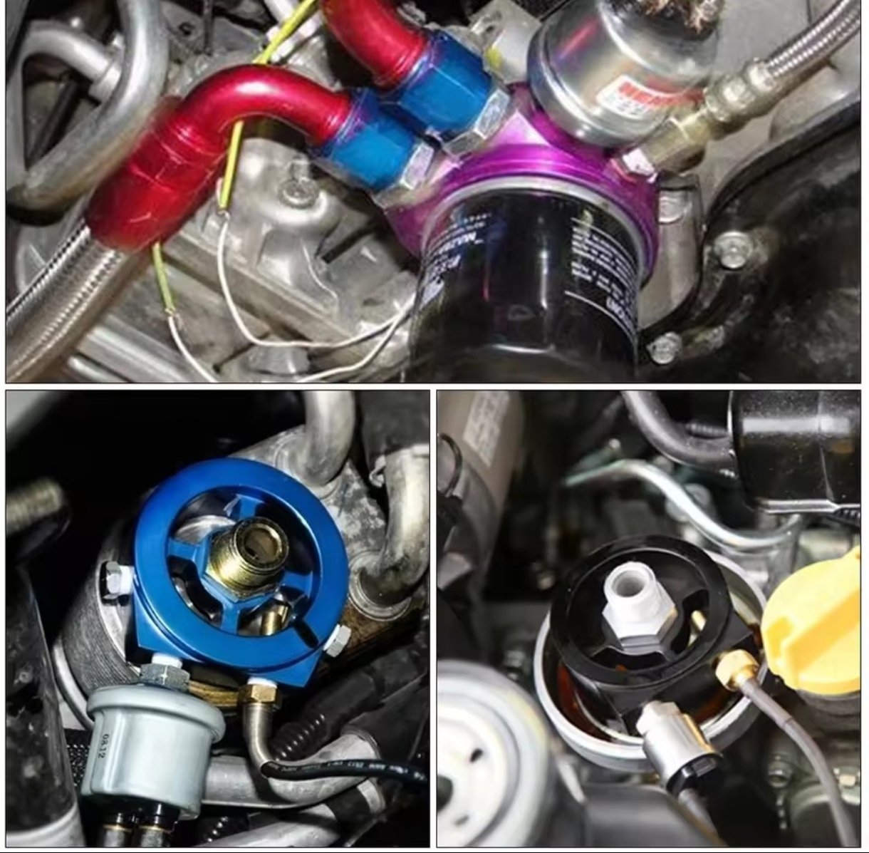 🛢️ Oil Filter Cooler Sandwich Plate Adapter – M20 x 1.5 / 3/4-16 - Image 7