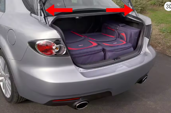 2003-2008 Mazda 6 Atenza GG With Spoiler Sedan 279mm Trunk Boot Gas Lift Supports Struts - Pairs