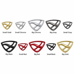 Mazda Rotary Engine Logo Metal Emblem Badge – Axela Atenza CX-5 CX-7 CX-9 RX-8 MPS